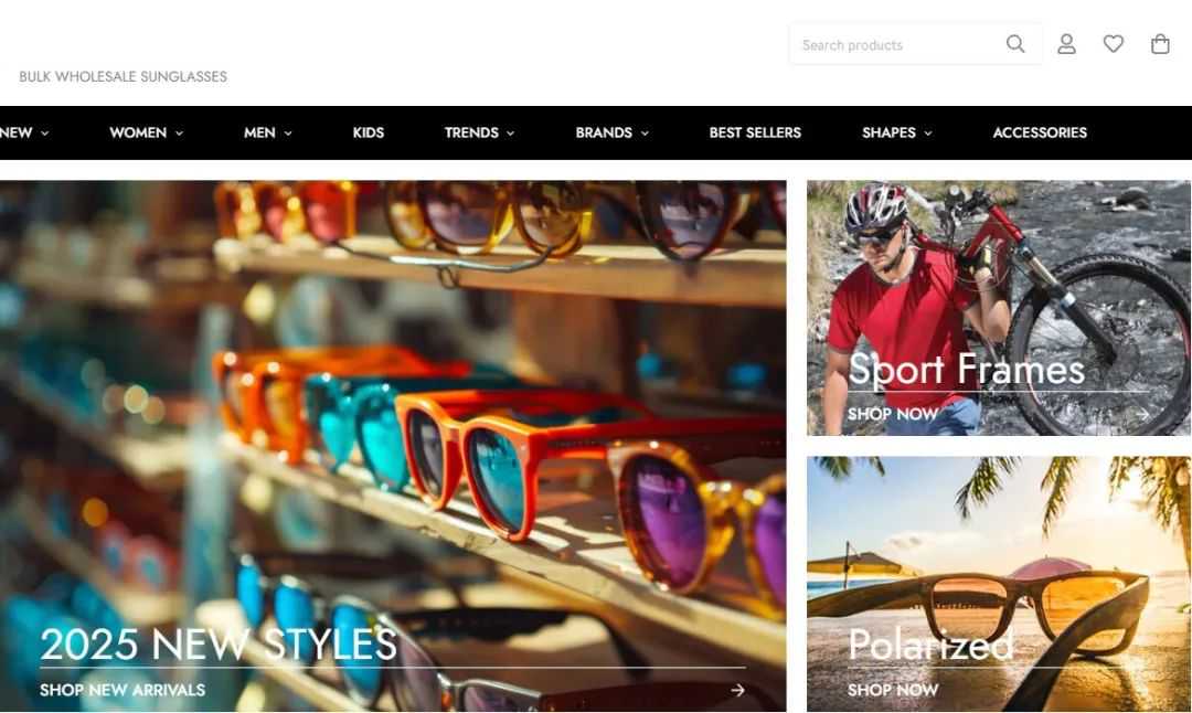 独立站优秀案例分析：太阳眼镜供应商如何提高市场竞争力？