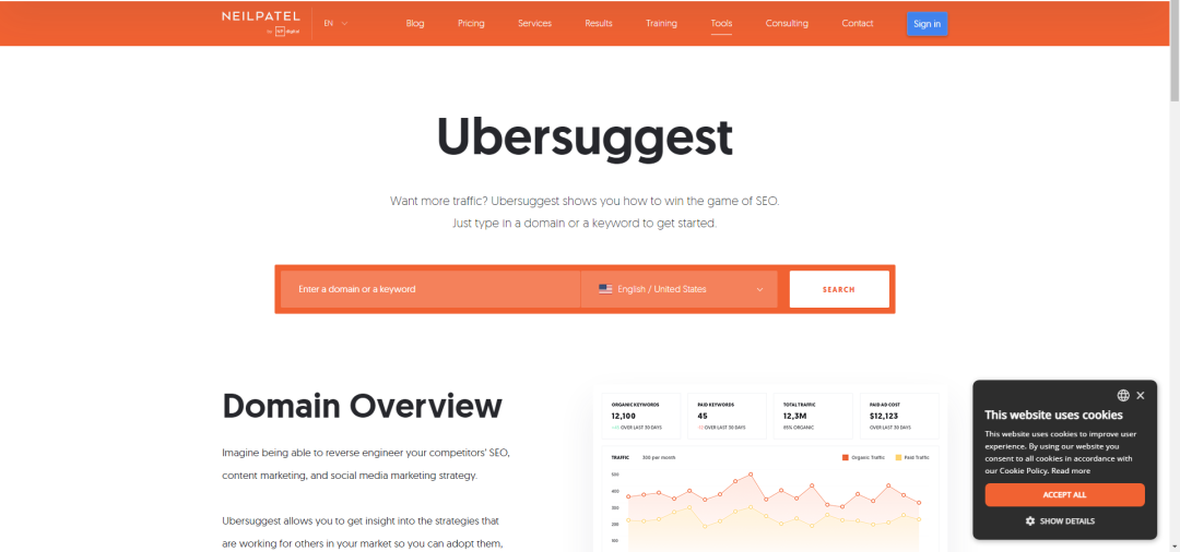 Ubersuggest