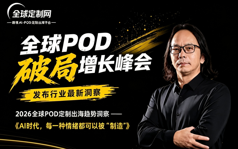 《2026全球POD定制出海趋势》9月6日重磅发布!